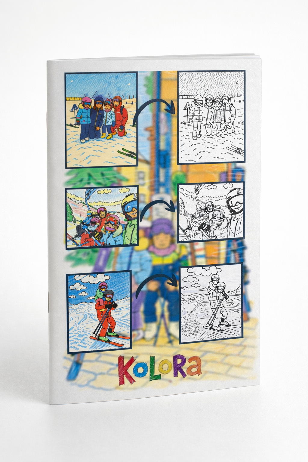 Libro para colorear personalizado