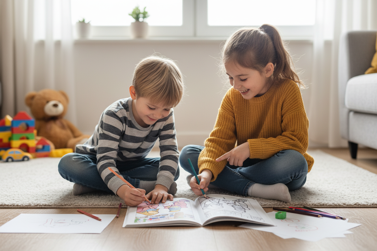 Libro para colorear personalizado