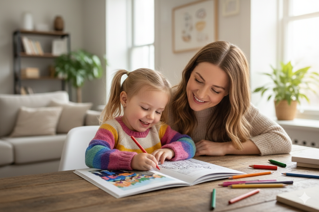 Libro para colorear personalizado