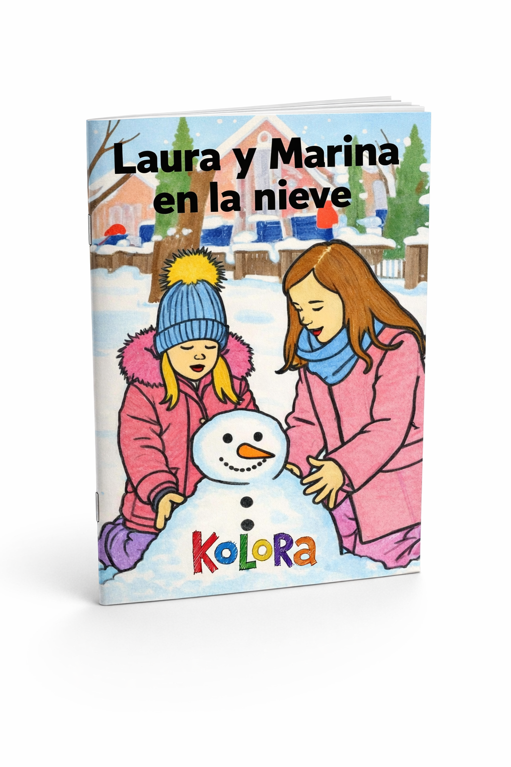 Libro para colorear personalizado